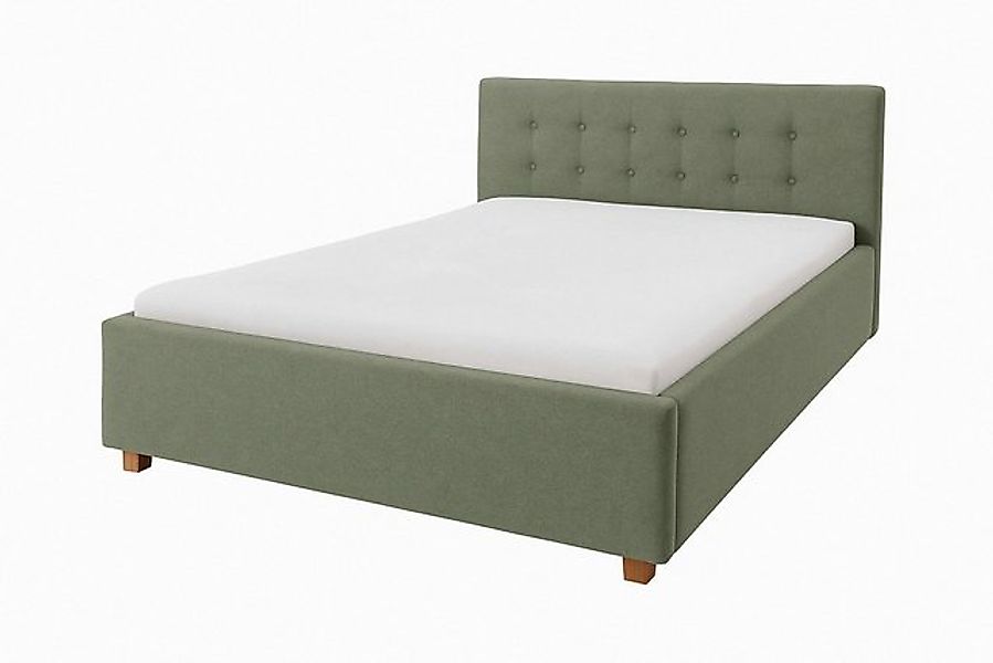 Wohnglücklich Polsterbett Lima (6 Breiten 90 cm / 120 cm / 140 cm / 160 cm günstig online kaufen