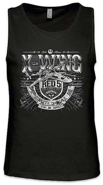 Urban Backwoods Tanktop Red Five 5 Rebel Pilot Ärmelloses T-Shirt Force Luk günstig online kaufen