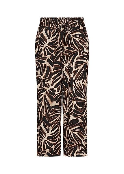 soyaconcept Stoffhose - gemusterte leichte Hose günstig online kaufen