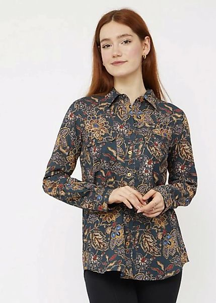 VICCI Germany Klassische Bluse mit Allover-Blumendruck günstig online kaufen