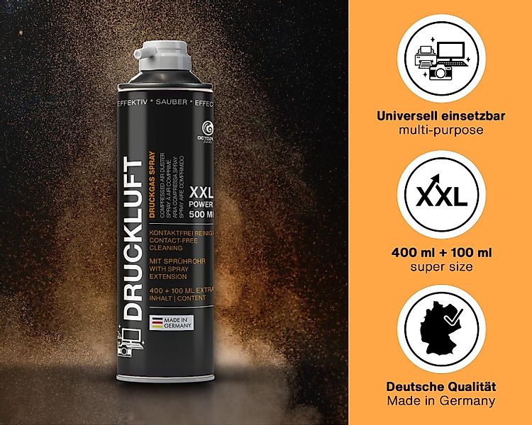 OCTOPUS Fluids Werkstattwagen Druckluftspray, Druckluftgas zur günstig online kaufen