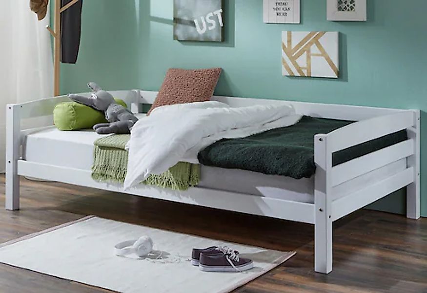 Relita Massivholzbett »Nora« Buche massiv, ohne Lattenrost, 2 Ausführungen günstig online kaufen