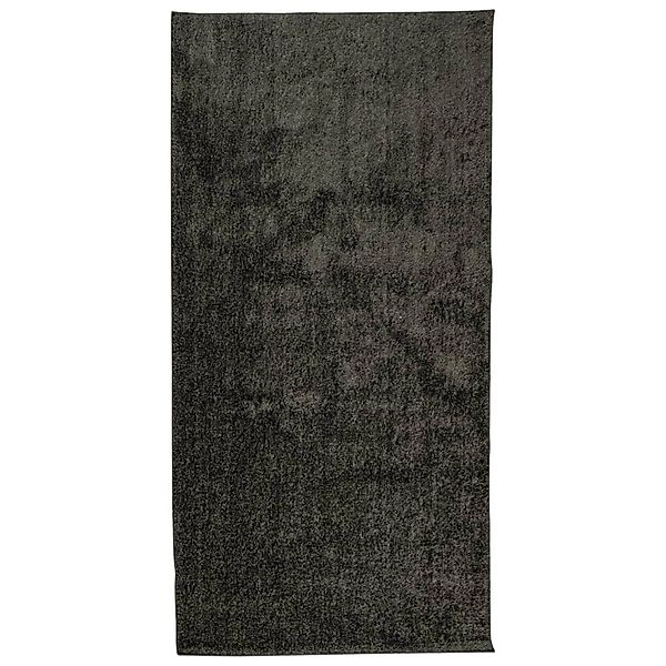 vidaXL Teppich Istan Hochflor Glänzend Anthrazit 100x200 Cm 1953969 günstig online kaufen