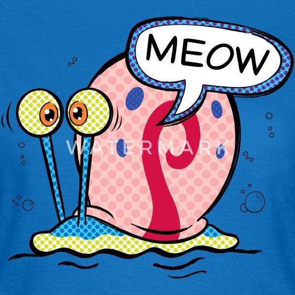 Spreadshirt T-Shirt SpongeBob Schwammkopf Gary Die günstig online kaufen