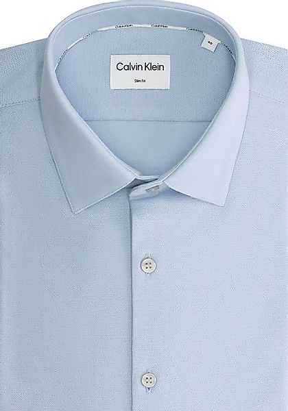 Calvin Klein Langarmhemd STRETCH PIQUE SOLID günstig online kaufen