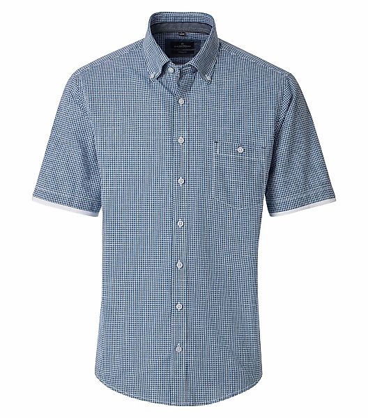 CASAMODA Kurzarmhemd "CASAMODA Freizeithemd Kurzarm kariert" günstig online kaufen