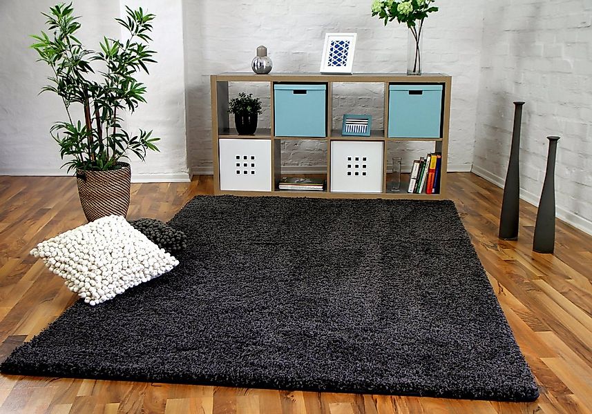 Snapstyle Hochflor-Teppich Luxus Hochflor Langflor Teppich Milano, Rechteck günstig online kaufen