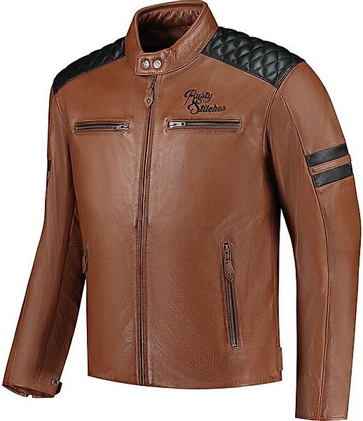 Rusty Stitches Motorradjacke Jari V2 Motorrad Lederjacke Rückenprotektor en günstig online kaufen