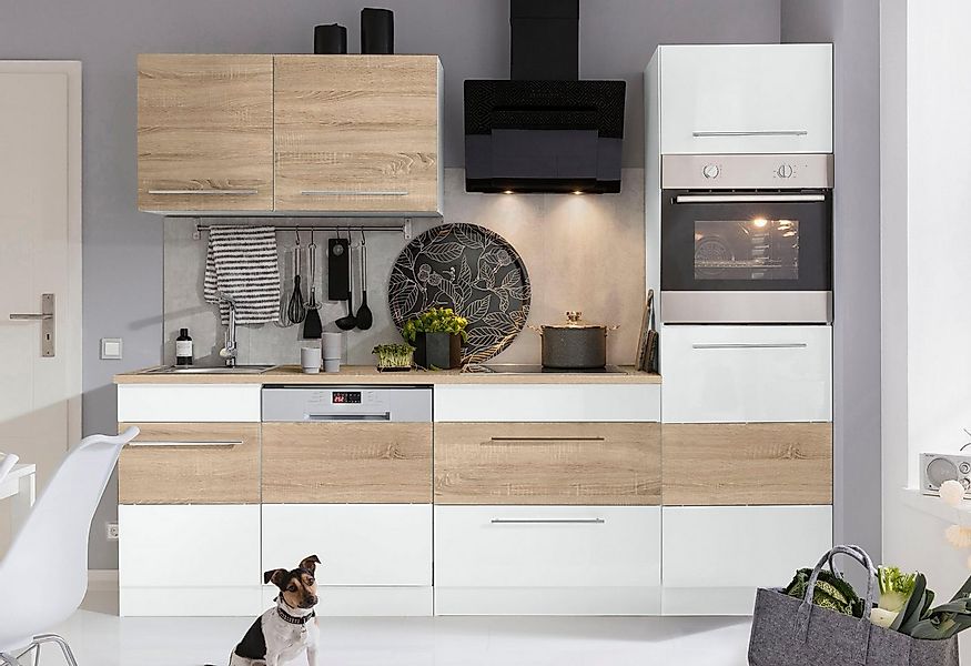 KOCHSTATION Küchenzeile KS-Trient, Breite 250 cm, wahlweise mit E-Geräten, günstig online kaufen