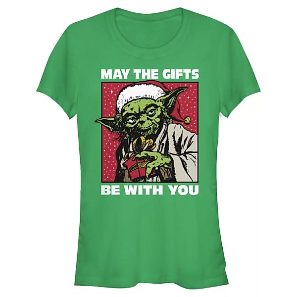 Star Wars - Yoda Gift Exchange - Weihnachten - Frauen T-Shirt günstig online kaufen