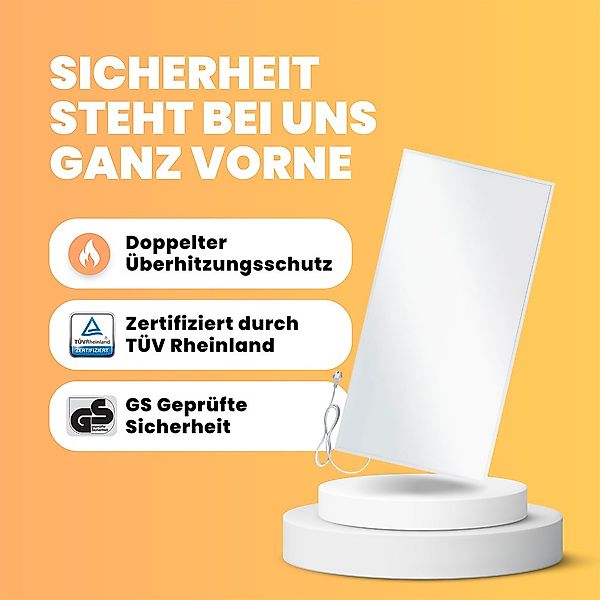 Bringer Infrarotheizung BRIH, 300-1200 Watt mit günstig online kaufen