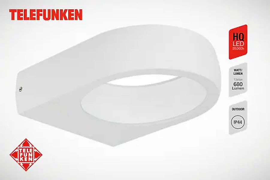 Telefunken LED Außen-Wandleuchte »PUKA« günstig online kaufen