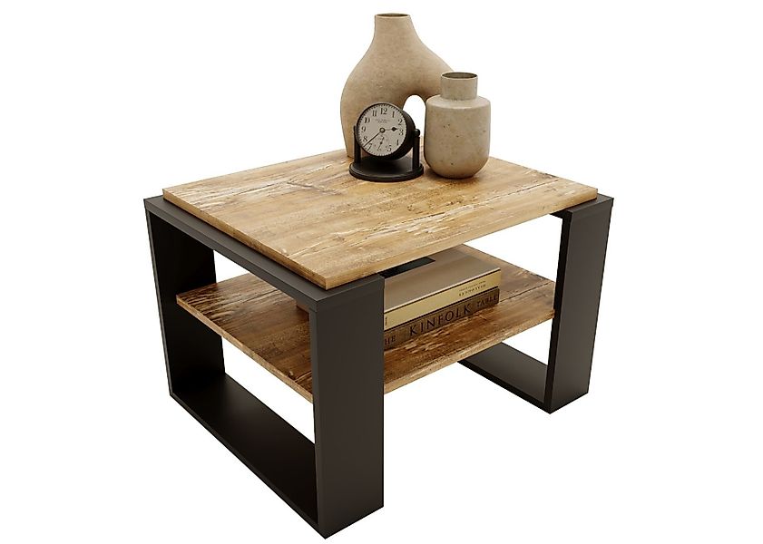 CraftPAK Couchtisch Wohnzimmertisch aus hochwertigem Holz günstig online kaufen