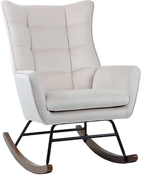 Kayoom Schaukelstuhl »Bryana 125, Relaxstuhl zum Schaukeln, Metallgestell m günstig online kaufen
