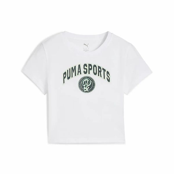 PUMA T-Shirt "Wardrobe Essentials Sports Legacy Graphic T-Shirt Damen" günstig online kaufen