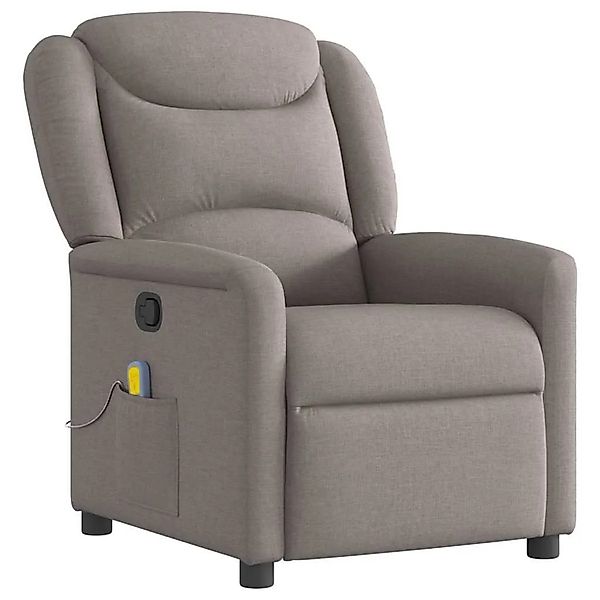 vidaXL Massagesessel Taupe Stoff 4015613 günstig online kaufen