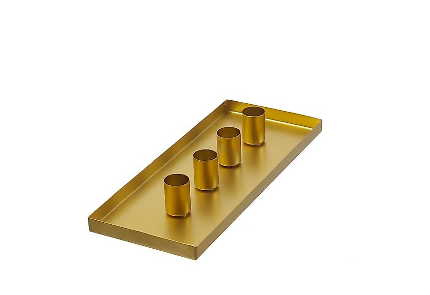 MARELIDA Kerzentablett Stabkerzenhalter magnetisch Kerzenständer 29x12cm Ke günstig online kaufen