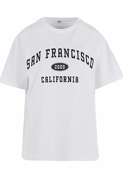 Miss Tee T-Shirt "Miss Tee San Francisco City Wording Tee" 1 Stk. günstig online kaufen
