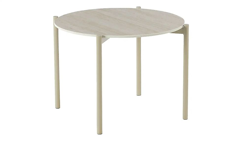 Couchtisch  Basiluzzo ¦ beige ¦ Maße (cm): H: 45  Ø: 60 Tische > Couchtisch günstig online kaufen