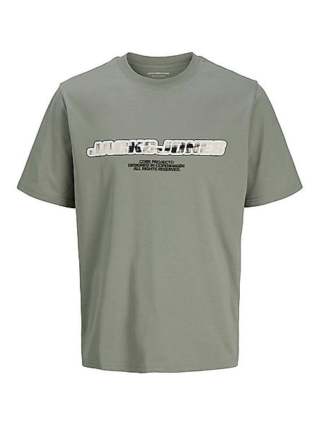 Jack & Jones T-Shirt JCOLIDO AOP FRONT PRINT TEE SS CREW NECK mit Frontprin günstig online kaufen