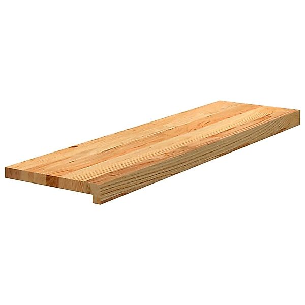 vidaXL Treppenstufen 20 Stk Hellbraun 90x30x2 cm Massivholz Eiche 3283009 günstig online kaufen