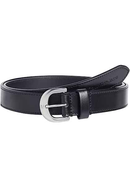 Calvin Klein Jeans Ledergürtel "CLASSIC ROUND LTHR BELT 25MM", mit Logopräg günstig online kaufen