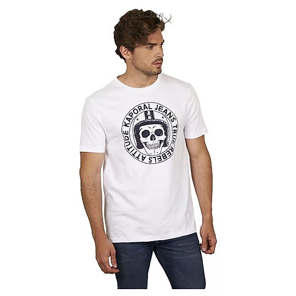 Kaporal Rondi Kurzärmeliges T-shirt L White günstig online kaufen