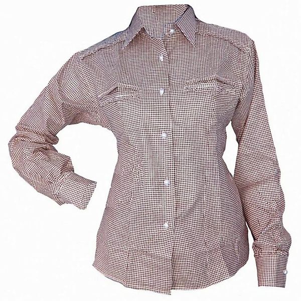 German Wear Trachtenbluse GW1521 Bayerische Langarm Trachtenbluse in 5 Farb günstig online kaufen