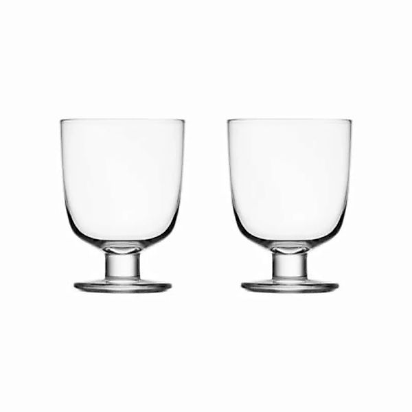 Kelch Lempi glas transparent / 34 cl - 2er-Set - Iittala - Transparent günstig online kaufen