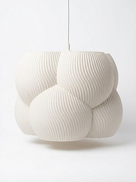 Roomberry Lampenschirm Bubble Hängelampe Pendelleuchte E27 rund, weiß beige günstig online kaufen