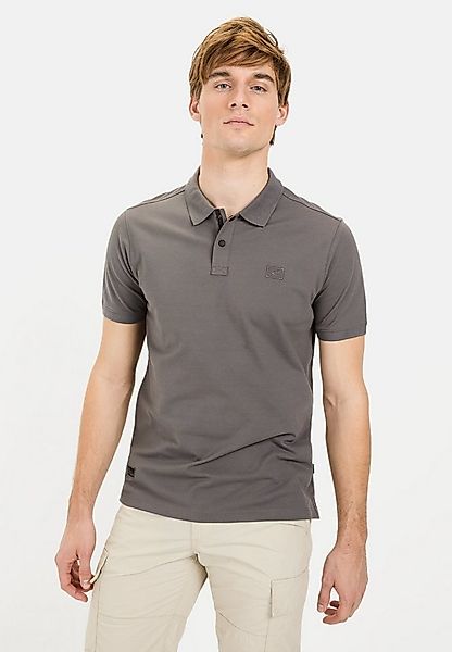 camel active Poloshirt aus einem Baumwollmix Kurzarm Polo Shirts_Poloshirt günstig online kaufen