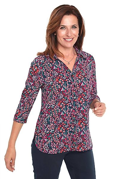 GOLDNER Hemdbluse Kurzgröße: Pflegeleichte Bluse mit günstig online kaufen