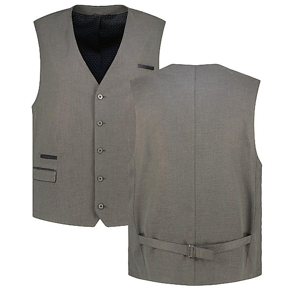 Weis Sakkoweste mit Stretch, knitterresistent Farbe oliv Größe: 70 günstig online kaufen