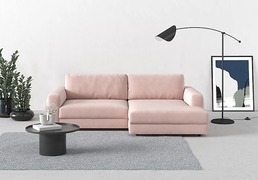TRENDMANUFAKTUR Ecksofa "Bourbon, Mega Designsofa mit tollem Sitzkomfort, B günstig online kaufen