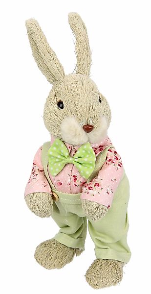 I.GE.A. Osterhase "Hasenjunge mit Latzhose, Frühjahrsdeko", Osterdeko aus S günstig online kaufen