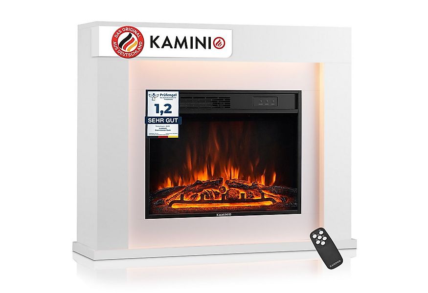 KAMINIO Elektrokamin MATTI, Elektrischer Kamin mit 3D-Flammeneffekt, Ambien günstig online kaufen