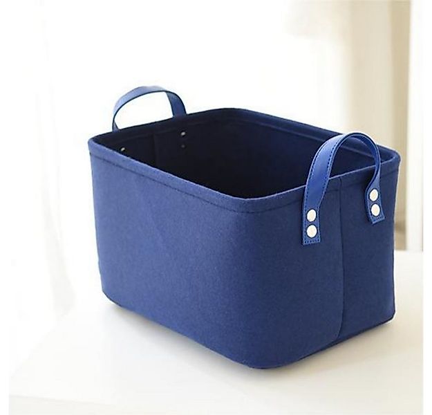JOYOLEDER Dekokorb Aufbewahrungskorb Filzkörbchen mit Griffen (Filztasche S günstig online kaufen