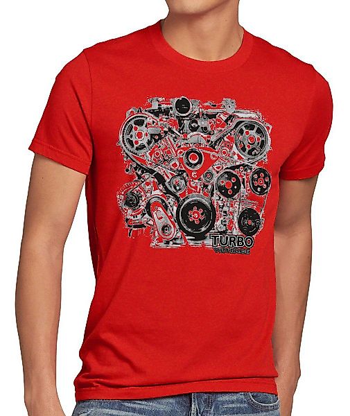 style3 T-Shirt Turbo Vintage muscle car günstig online kaufen