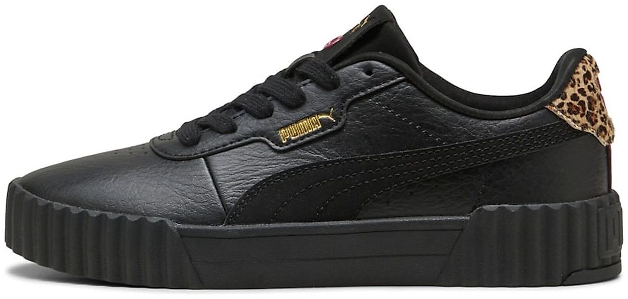 PUMA Puma Carina 3.0 Animal Flair Black-Gold Sneaker günstig online kaufen