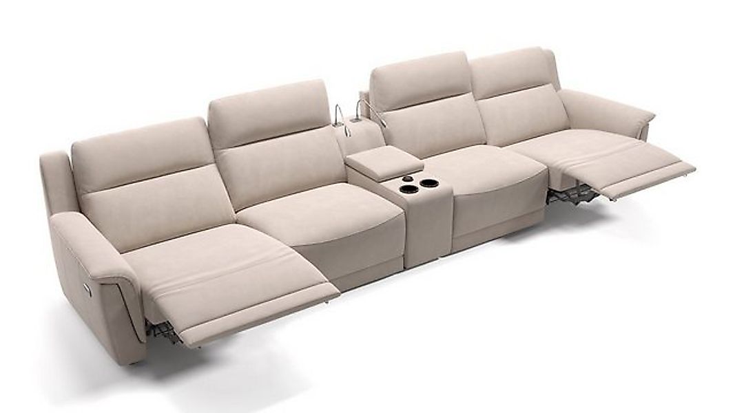 Sofanella 4-Sitzer Stoff MALITO, Heimkinosofa, Kinocouch, Funktionssofa, Ki günstig online kaufen