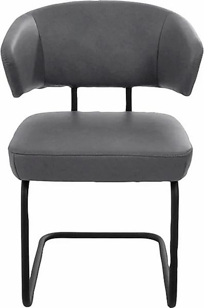 K+W Komfort & Wohnen Freischwinger "Mikkado Tube" () 1 Stk.abgerundeter Rüc günstig online kaufen