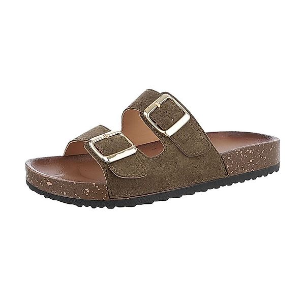 Ital-Design Damen Mules Freizeit Pantolette (86192754) günstig online kaufen