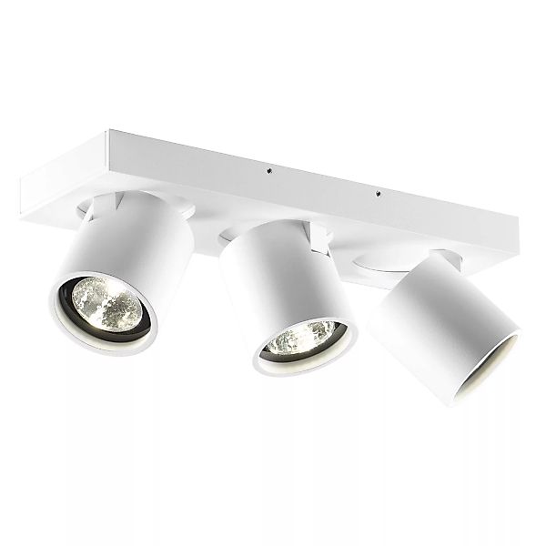 Light-Point - Focus 3 LED Deckenleuchte - weiß/LxB 30x10cm/3000K/1620lm günstig online kaufen