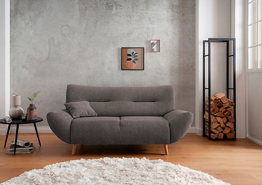 INOSIGN 2-Sitzer "Drago elegant und zeitlos, komfortabel, Holzfuß", frei im günstig online kaufen