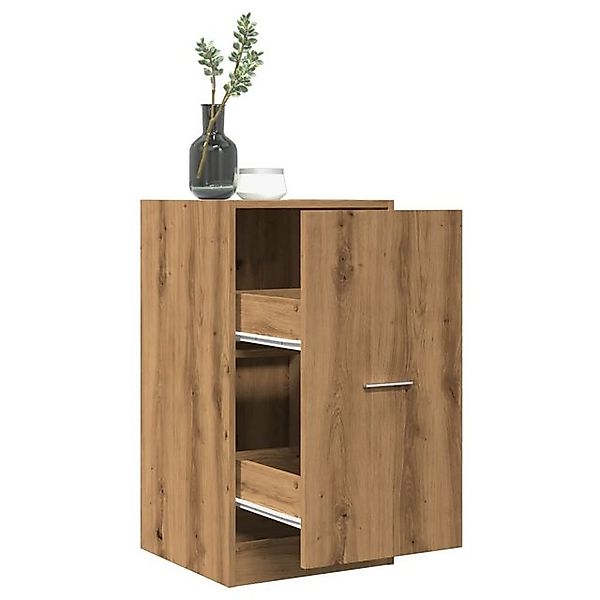 vidaXL Aktenschrank Apothekerschrank Artisan-Eiche 40x41x77,5 cm Spanplatte günstig online kaufen