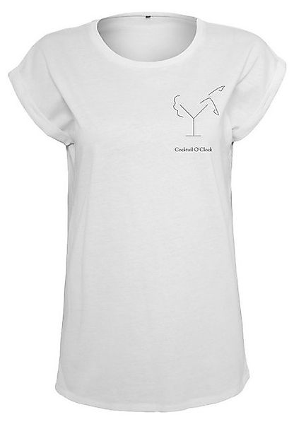 MisterTee T-Shirt MisterTee Damen Ladies Cocktail O'Clock Tee (1-tlg) günstig online kaufen
