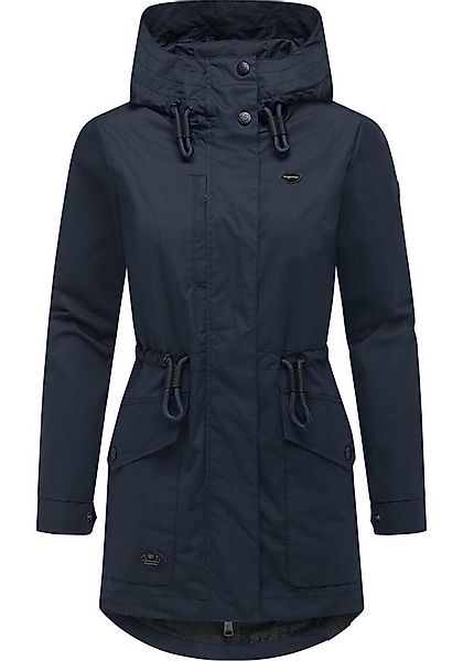 Ragwear Parka Alysa stylische Damen Übergangsjacke mit Taillenzugband günstig online kaufen