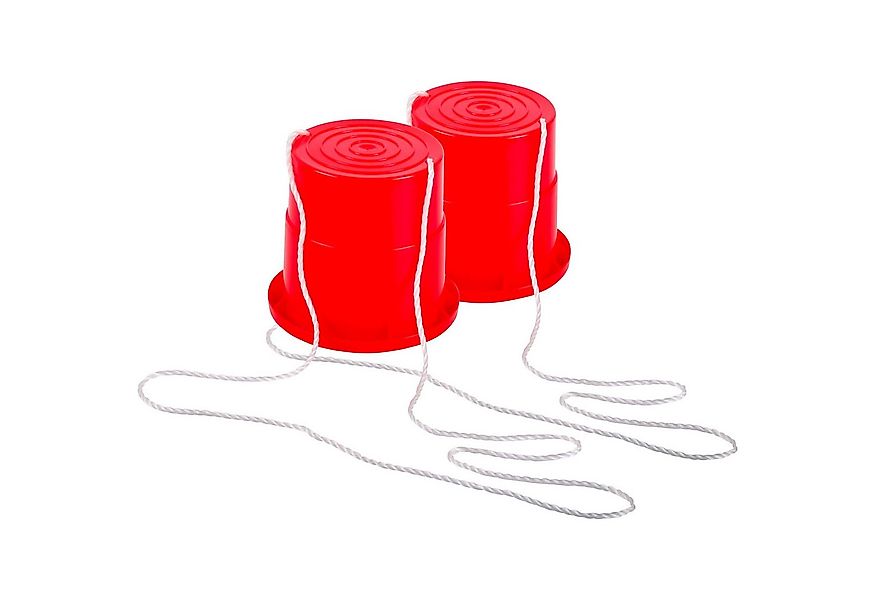 Vedes Spielzeug-Gartenset Kinder Laufdosen - Topfstelzen rot - Outdoor acti günstig online kaufen