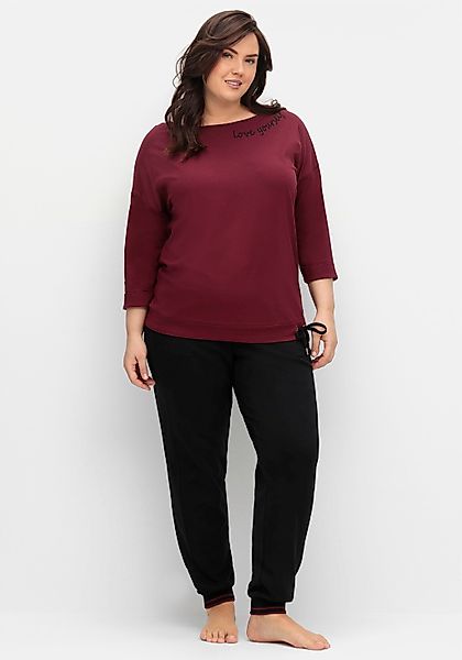 Sheego Langarmshirt "Langarmshirt" 1 Stk. günstig online kaufen