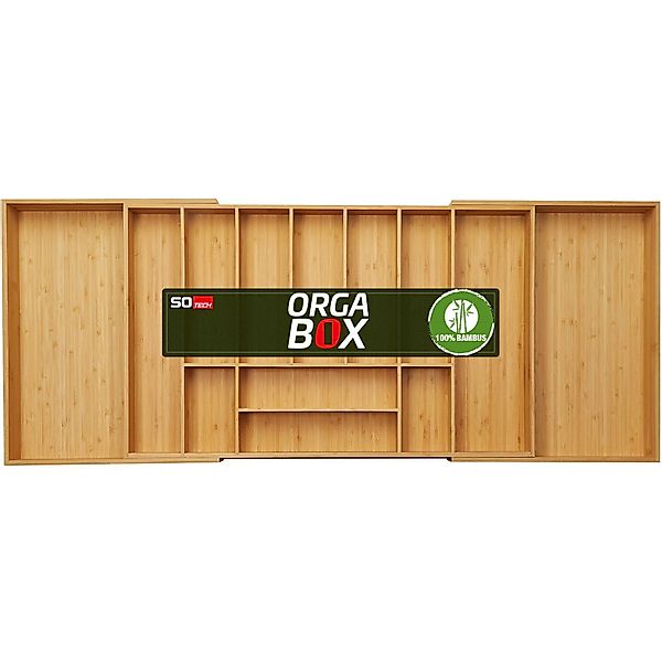 SO-TECH® Besteckeinsatz ORGA-BOX® III Universal Bambus günstig online kaufen